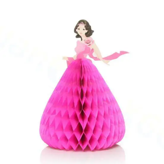 princess rose red Всплывающие открытки 3D Рождественская открытка бумажная огранка искусство год Санта Клаус поздравление День благодарения поздравительная открытка фестиваль открытка сувенир - Цвет: princess rose red