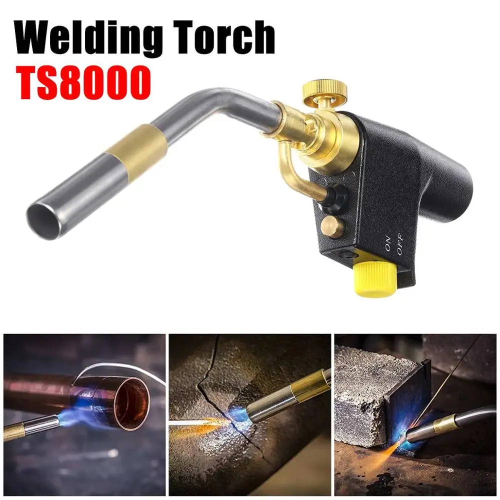 Professional Brazing Welding Nozzle Blow Torch Mapp Propane Gas Plumbing Torch 