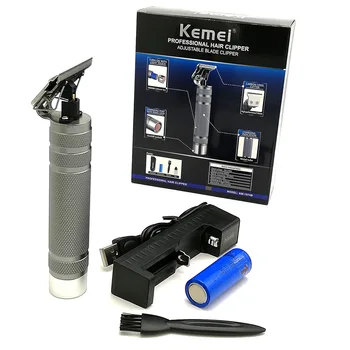 

New Kemei KM-1974 Professional Hair Clipper Barber Carving Crafs Buddha Retro Cordless Trimmer Men T-shape Cutting Machine