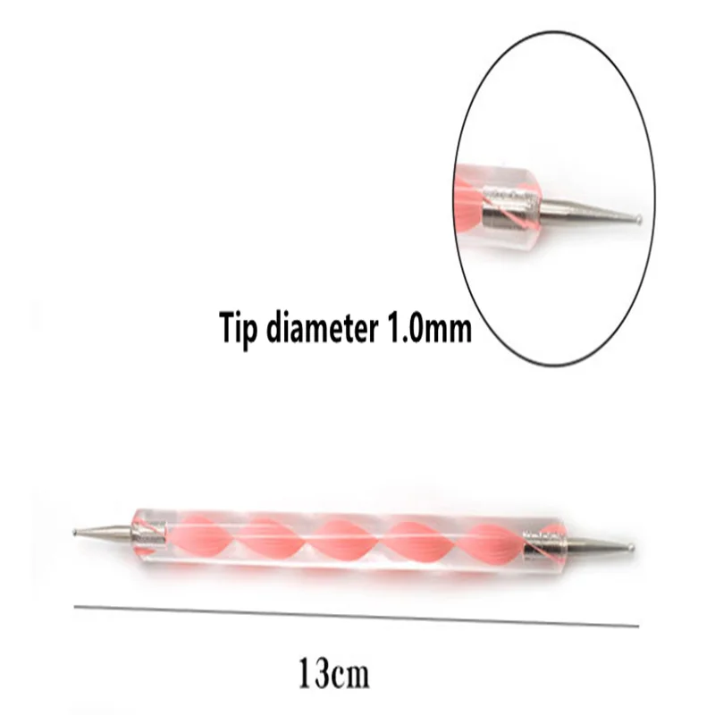 5 шт 2 способа нейл-арта точечная ручка для рисования маникюрные инструменты для маникюра Инструменты для нейл-арта точечный набор инструментов для украшения ногтей