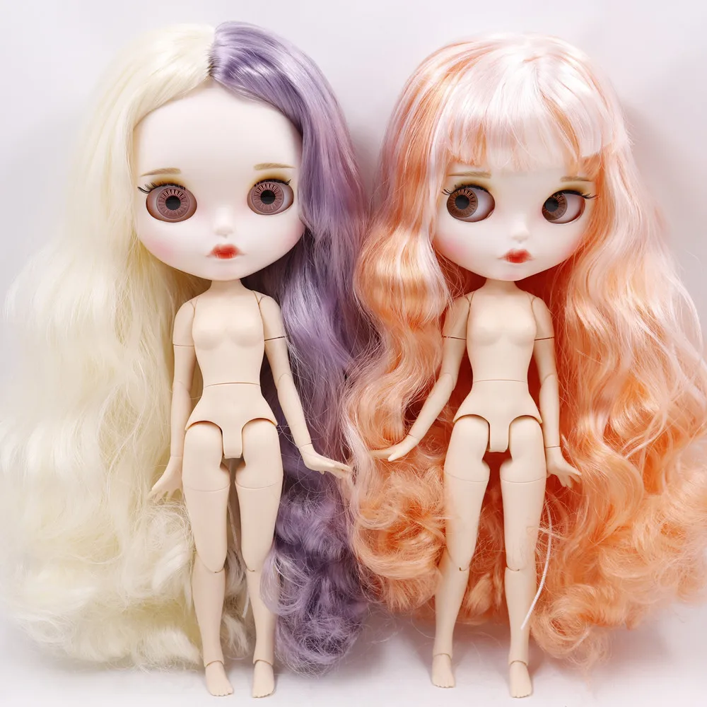 ICY DBS Blyth Doll No. 4 curved lips Custom Matte face with eyebrow Joint body 1/6 bjd anime 4