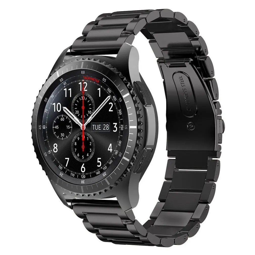 

Classic Fashion Three Steel Belt Universal Watch Strap Quartz Watch Mechanical Watch Steel Belt 20/22mm
