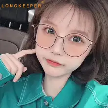 Модные кошачьи очки оправа Женские Ретро Металлические негабаритные прозрачные линзы, очки женские прозрачные оптические очки Oculos