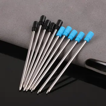 

10pcs Gel Pen Refills Replacement 0.5mm Blue Black Ink Color for School Office