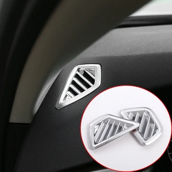 

2Pcs Car Dashboard Air Conditioning Vent Outlet Frame Trim for Bmw 5 Serie G30