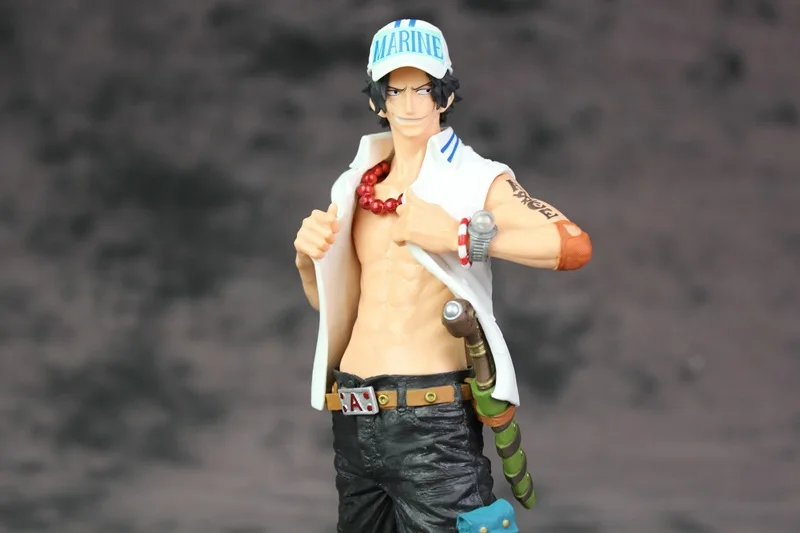 

Special Offer! One Piece/One Piece Navy Suit Ace ACE Large Assemblage Crane Machine Doll Garage Kit Model