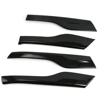 

Car Cover for Mitsubishi Outlander 2013-2018 ABS Plastic Interior Door Armrest Decorative Bar Trim 4Pcs Black