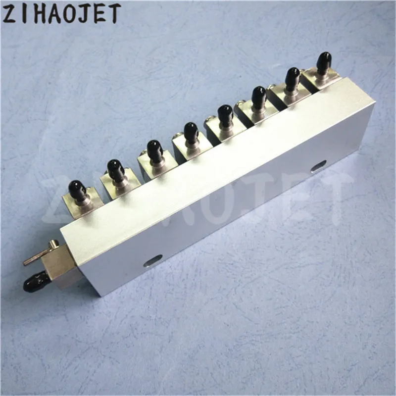 Эко-растворитель/УФ-принтер для чистки клапан Алюминий для Liyu Gongzheng деталь для принтера 3 способа чистое устройство 4 канала 6/8 единиц