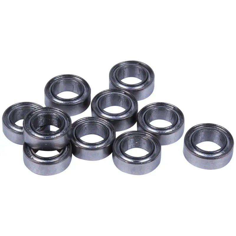 

HOT-10pcs 13Size Miniature Metal Shielded Sealed Groove Model Ball Bearing Size: MR74-ZZ 4*7*2.5mm
