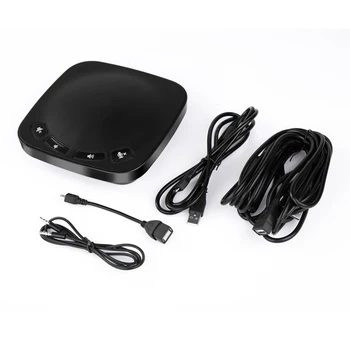 

Microphone Speaker Video Call Conference Multifuction Omnidirectional Mic V19 High Speed DSP Processing Echo Cancellation