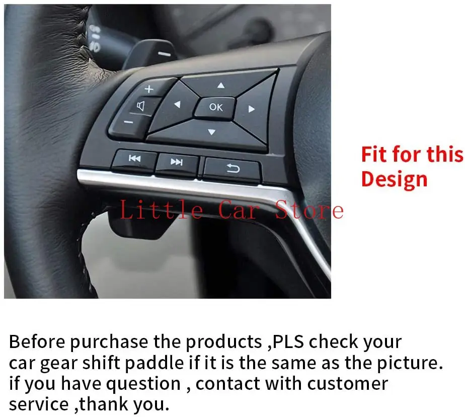 Paddle Shifter Extensions Steering Wheel Paddle Shifter For Nissan Altima Teana + Trim Cover Interior Decoration Accessories