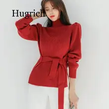 2020 Sweater Women's pullover Long Sleeve Autumn and Winter New Slim Solid Color Thicken Wild knitting Sweater 2020 Sweater Women's pullover Long Sleeve Autumn and Winter New Slim Solid Color Thicken Wild knitting Sweater