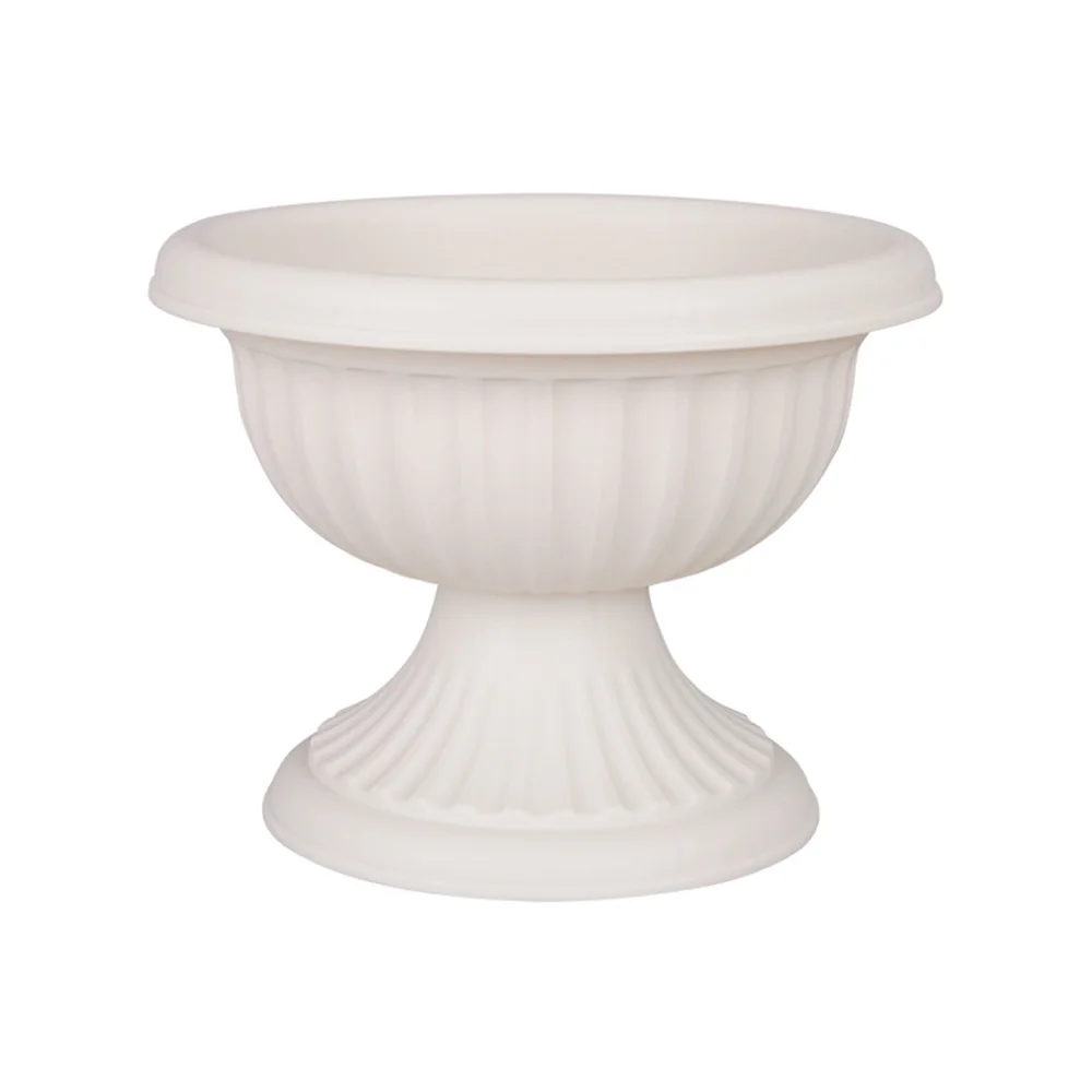 Top Selling 1 PC Imitation Wine Glass Flowerpot Brown / Light Beige 4.7L Corrosion Resistant Breathable Drainage Hole Design