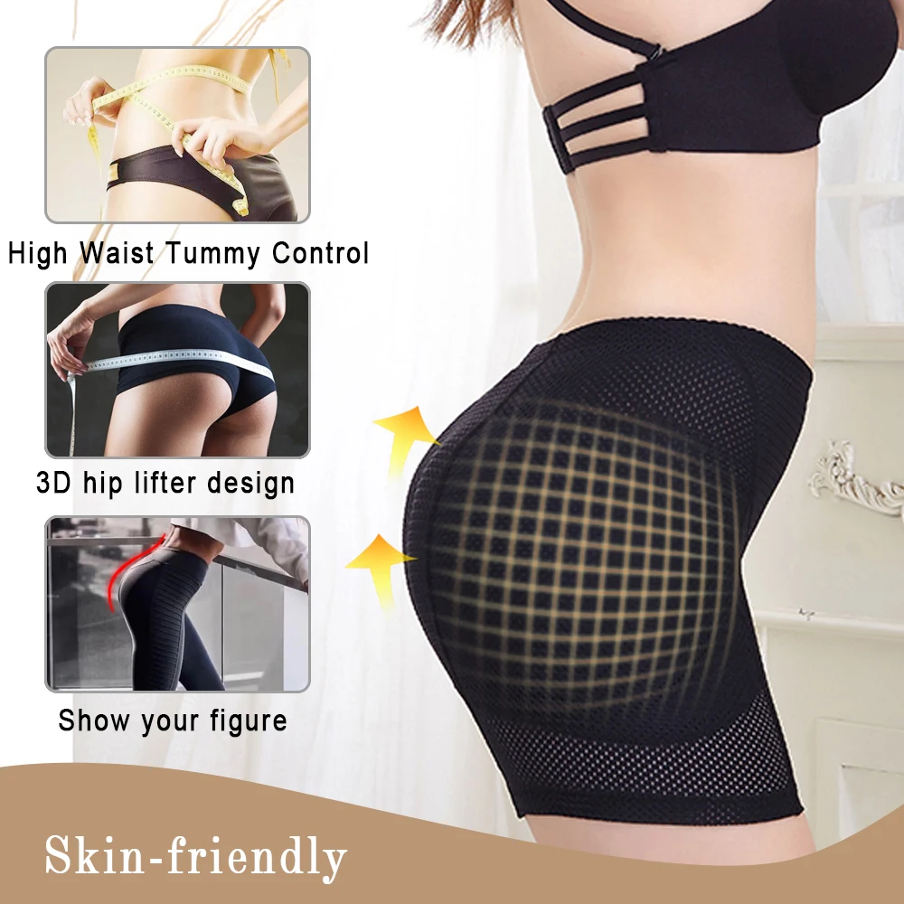 tummy tucker Velssut Women Hip Enhancer Control Panties Seamless Butt Lifter Push Up Big Fake Ass Body Shaper Mesh Body Shapewear spanx shapewear