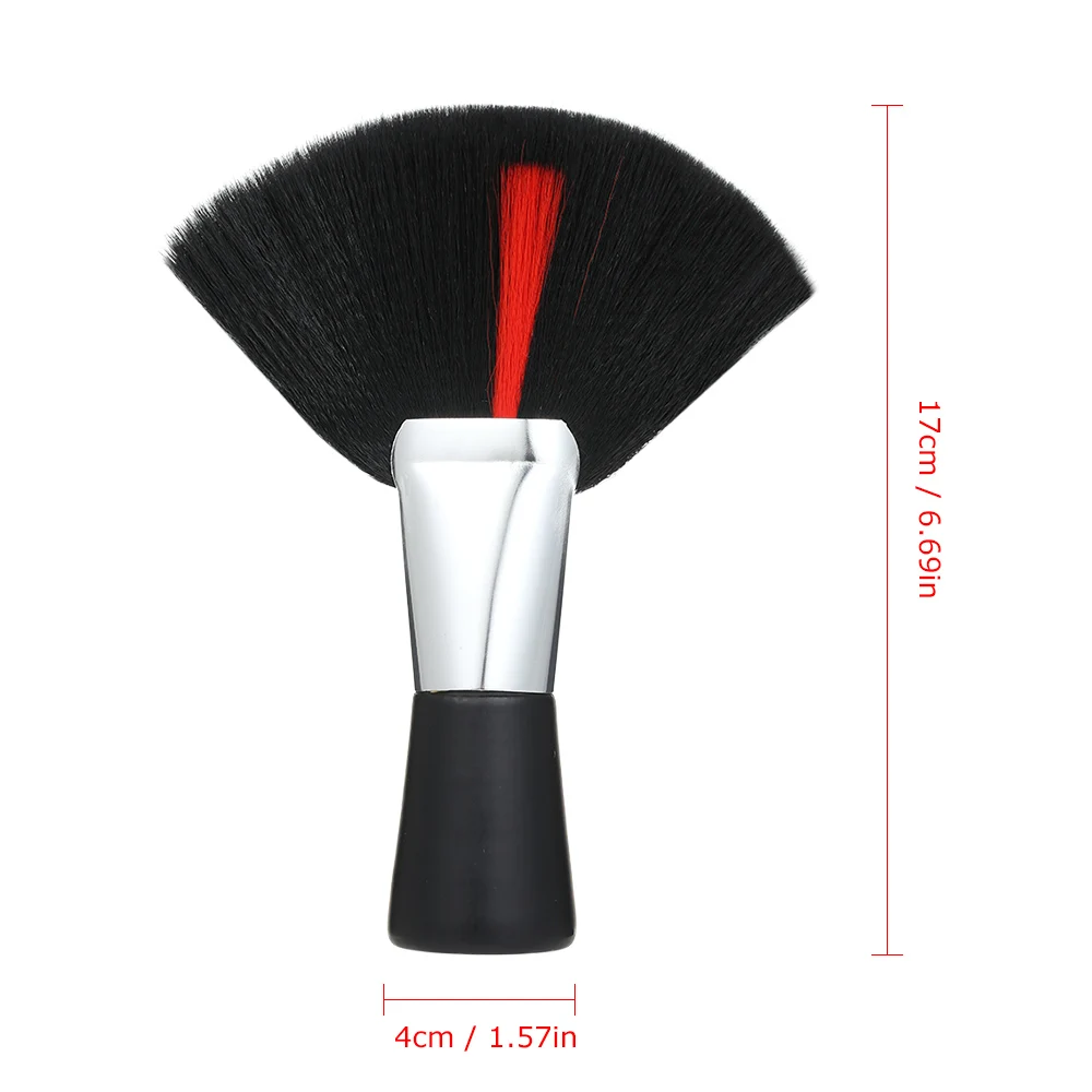 Щетка для стрижки волос Fan-Shaped щетка для волос мягкая для шеи Duster Face Duster расческа-щетка для волос парикмахерский инструмент продукты для парикмахерского салона