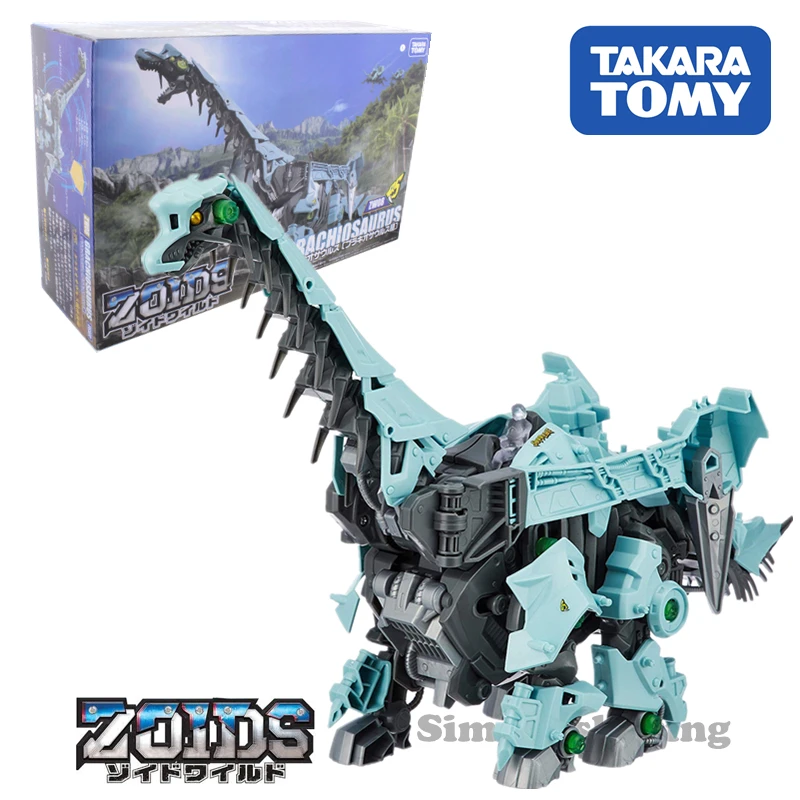 Takara Tomy ZW08 Grachioosaurus (вид Брахиозавра) ZOIDS дикие литые миниатюрные детские игрушки
