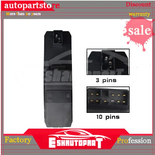 37990-65D10-T01 Электрический Мощный переключатель стеклоподъемника подходит для Chevrolet трекер 1999 2000 2001 2002 2003 2004