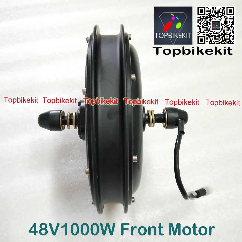 Фара для электровелосипеда в высоком Мощность 48V1000W мотор передний мотор 48V1000W двигатель непосредственной передачи вращения+ KT 40A контроллер синусоидальных колебаний