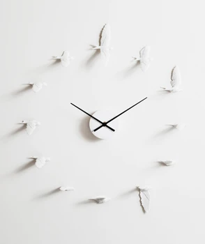 

Free shipping New Swallow handcraft Clock modern design wall clock good gift high quality home decoration product