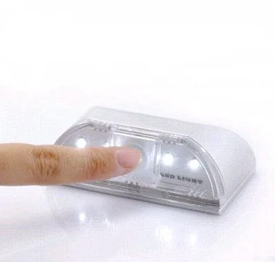 

-Dry Cell Battery LED Human Body Infrared Sensing Door Light LED Unlocking Sensing Lamp Keyhole Night Light