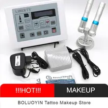 Liberty dermographe maquillage Перманентный макияж цифровая тату машина с ножным переключателем косметическая машина набор тату игла ручка