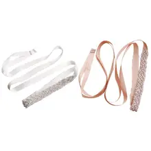 Luxury Jeweled Bridal Waist Belt Applique Rhombus Rhinestone Women Wedding Sash for Party Banquet Prom Evening Dresses Gown