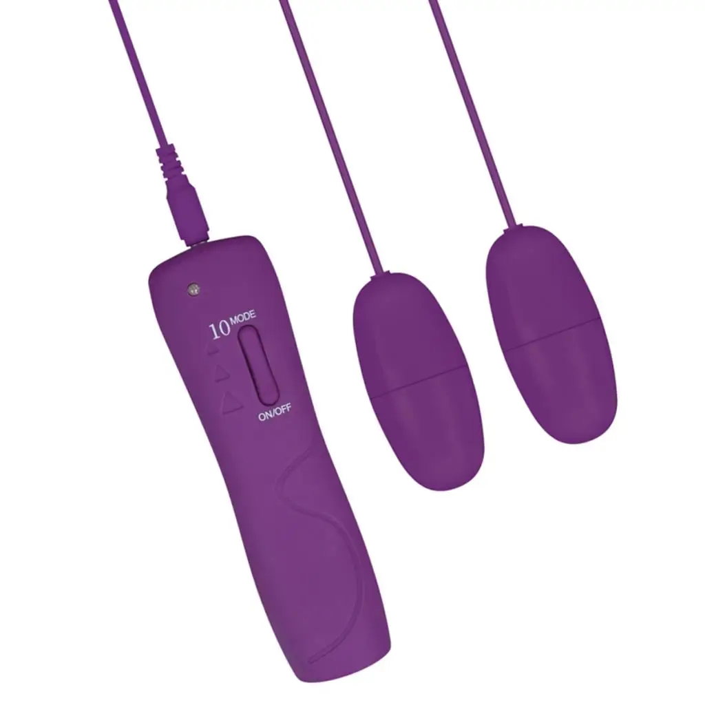 Multispeed Dual Vibrating Eggs Vibrator for Women Vagina Massage G-spot Simulation Massager Adult Sex Toys Waterproof Quiet