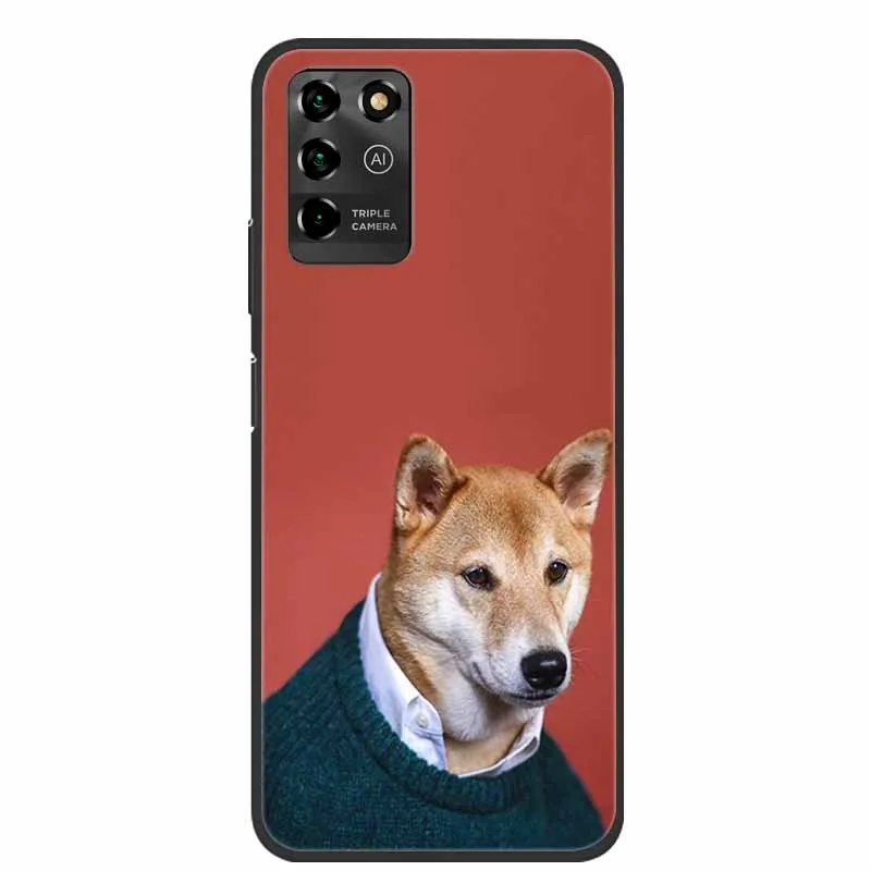 Luxury Bumper Silicone TPU Soft Phone Case with Cute Cat Design - Shockproof Coque