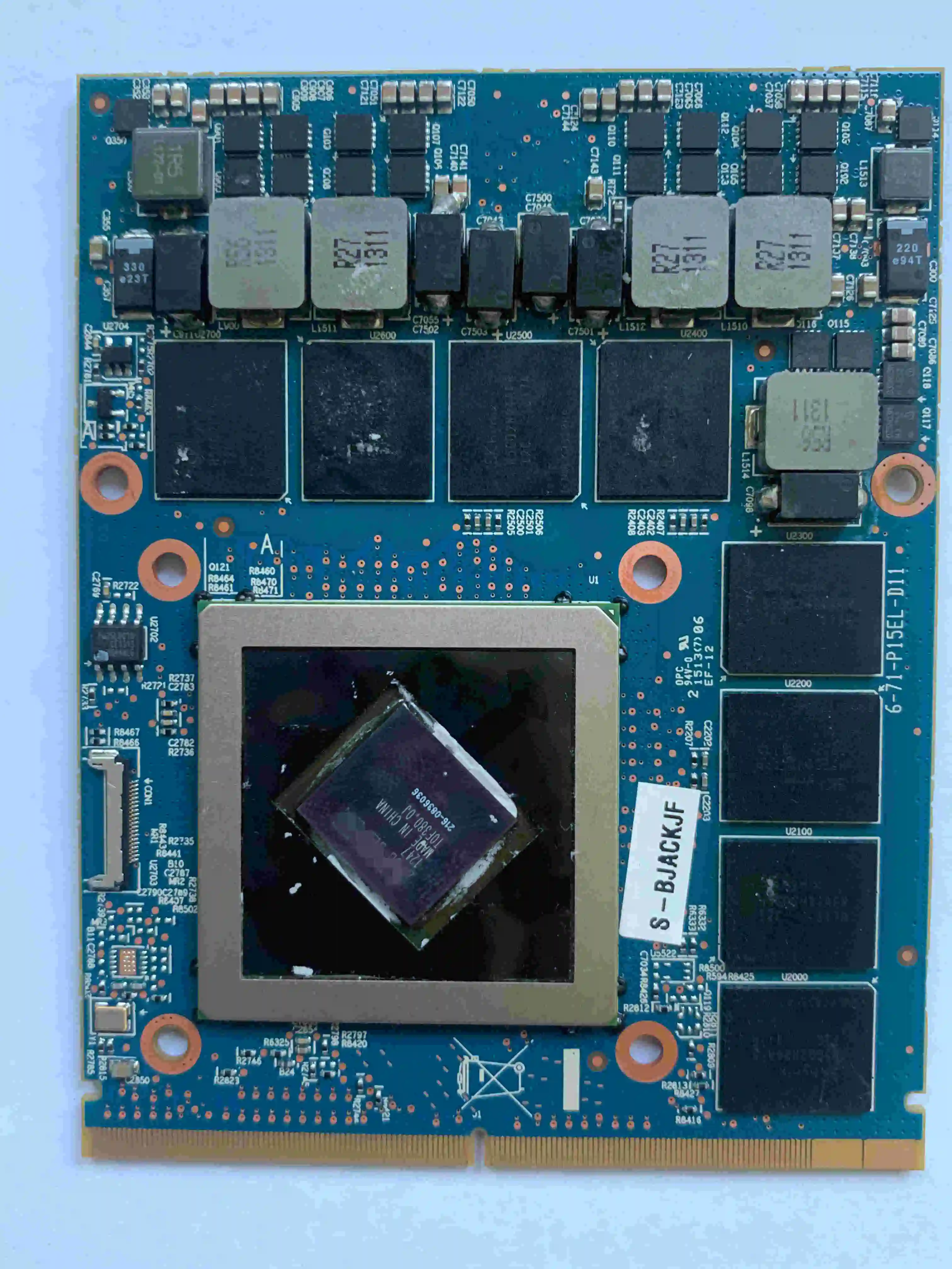 Для CLEVO P150EM P170EM AMD HD 7970M 2GB GDDR5 MXM3.0B 216-0836036 6-77-P15EL-D11-1 видеокарта VARC GPU | Компьютеры и