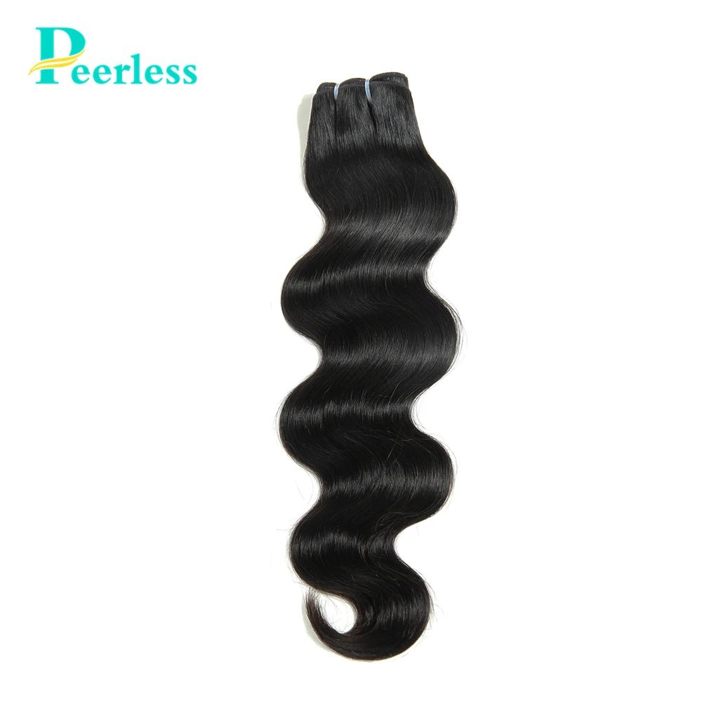 PEERLESS Virgin Hair, малазийские волнистые волосы, 4 пряди, натуральный цвет, Необработанные необработанные человеческие волосы для наращивания