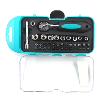 

38 in 1 Screwdriver Bit Ratchet Wrench Screwdriver Set DIY Home Repair Tools