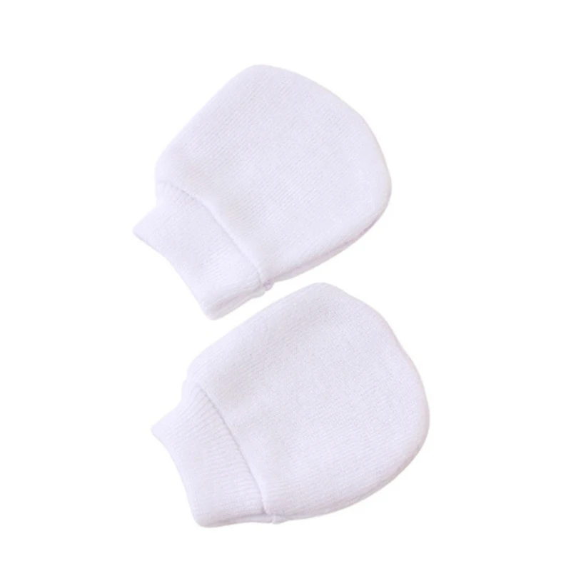 3 Pair/set Simple Cute Baby Knitting Mitten Newborn Anti-eat Hand Anti-Grab Face Protect Glove Baby Mitten baby mittens