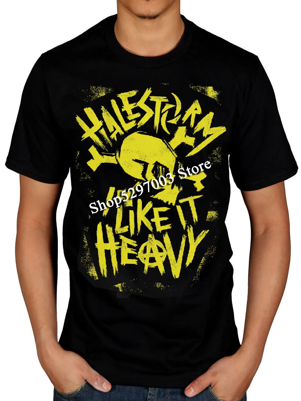 Halestorm панк-футболка с черепом Иззи Хэйл в дикой жизни новая уличная футболка Мерч