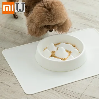 

Youpin JordanJudy Silica gel Pet placemat Anti-overflow Non-slip Moisture-proof waterproof Cat dog Food Silicone Mat