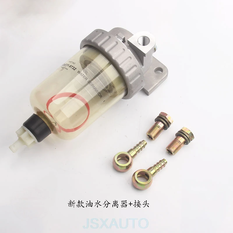 Для мини-экскаватора KOMATSU PC120/200-3/5/6 экскаватор аксессуары масляный фильтр водоотделитель 600-311-9732 - Цвет: The New