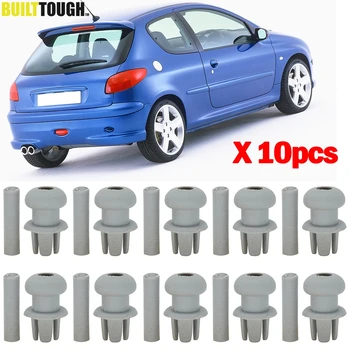 

10X Car Parcel Shelf Clips FOR Peugeot 106 205 206 306 307 308 Rear Trunk Tray Boot Hook Cord String Strap Hanger 699218