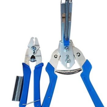

Animal Wire Automatic Pliers/ Hog Ring Pliers + M Nails Bird Rabbit Cage Installation Tools Chicken Coop Equipment