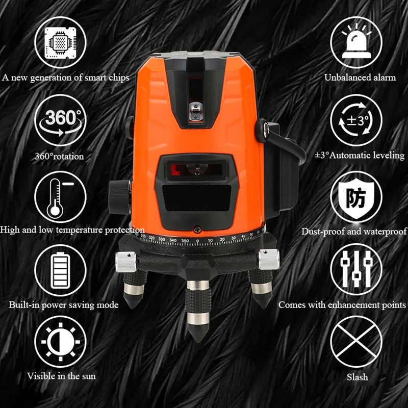 visivel laser luz 5 linhas 6 pontos 02