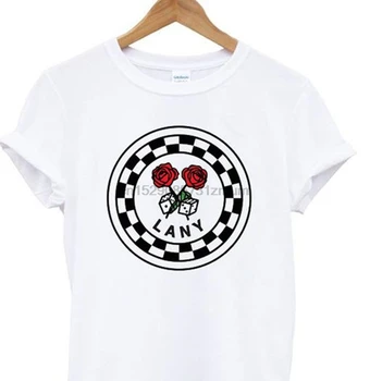 

Summer funny print men tshirt women Lany Rose T shirt
