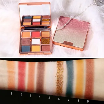 

Long Lasting Makeup Set Matte Lipstick Shimmer Matte Eyeshadow Palette Cosmetic Product