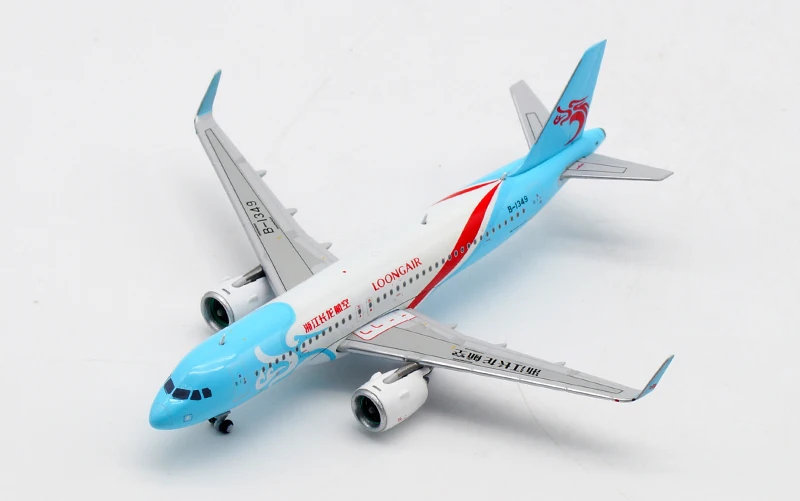 1:400 JC Крылья Changlong Airbus A320NEO B-1349 сплав литья под давлением модель самолета игрушки художественная коллекция подарки для детей