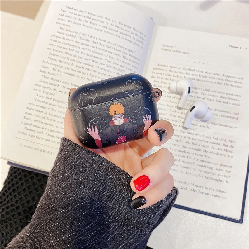 for Airpods Pro Японский аниме Наруто беспроводной Bluetooth чехол для наушников для Apple Airpods Pro 3 2 1 Забавные милые Мультяшные силиконовые наушники мягкий чехол - Цвет: for Airpods Pro