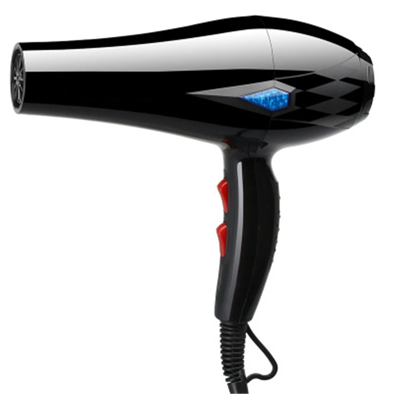 2000 Мощность профессиональные салонные для волос сушилка отрицательных ионов Фен электрический фен горячий/холодный ветер фен Прямая