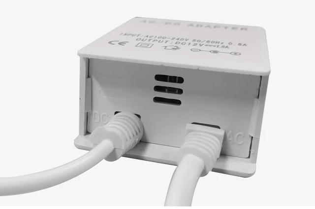 Annke Fuente De Alimentación De La Cámara Cctv 12v2a Con El Color