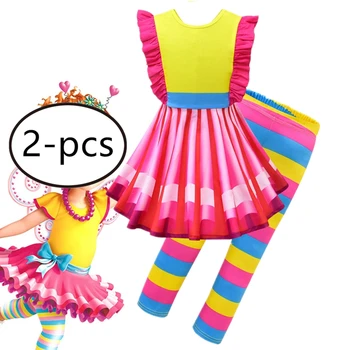 

Girls beautiful Nancy Dresses Kids Summer Princess Dress Cosplay Costume Birthday Halloween Party Costume