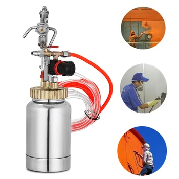 

2L Pressure Pot Tank with Air Spray Gun and Regulator for Natural Stone Sprayer Putty Sprayer Paint Sprayer