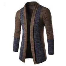 Мужской свитер, куртка с капюшоном, Спортивная Мода для мужчин, s, пэчворк, цветной Тренч, куртка, кардиган, длинный рукав, верхняя одежда, куртка