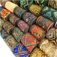 Buy HOT 3 Yards 5CM Vintage Ethnic Embroidery Lace Ribbon Lace Trim Clothes Bag Accessories Embroidered Fabric Custom Online - Image 2