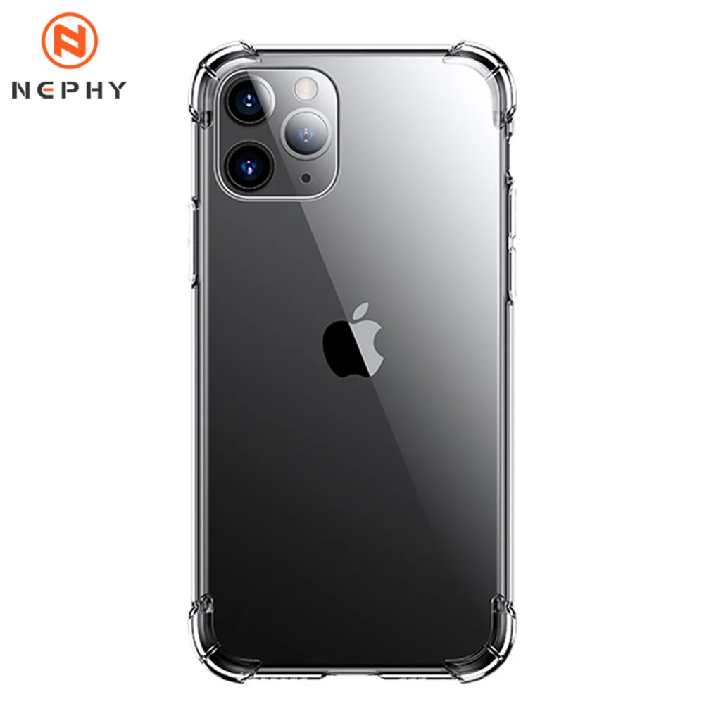 Противоударный Прозрачный чехол для iPhone 12 11 Pro X XR XS Max 11Pro 5 6 6S 7 8 Plus мобильный