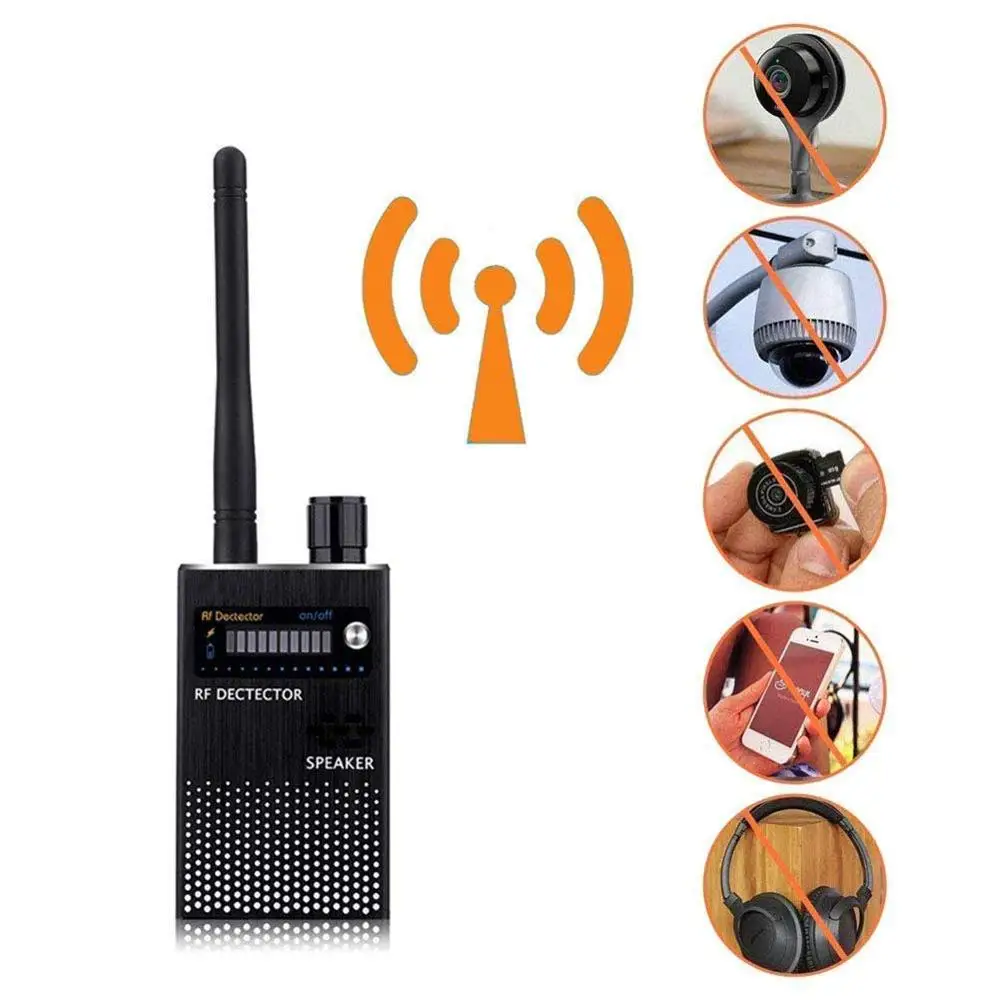 

G319 camera espia anti spy bug detector hidden camera spy camera mini camera GPS GSM RF sound signal spy wiretap device finder